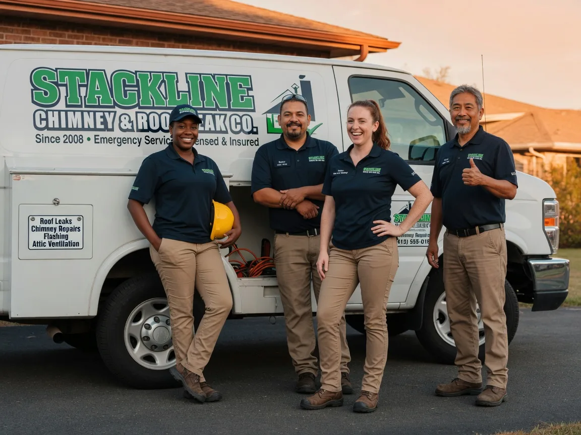 Chimney flashing repair company in Hartwell, GA